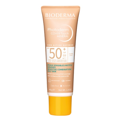 Bioderma Photoderm Cover Touch Spf50+ Tono Claro 40 Ml
