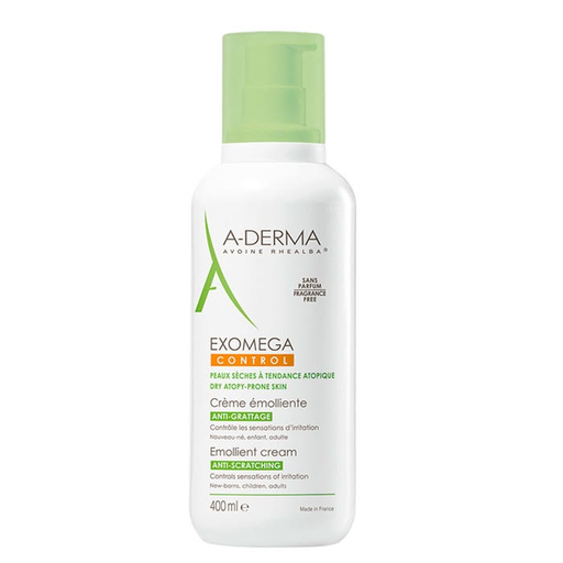 Aderma Exomega Control Crema Emoliente Anti Comezón 400mL