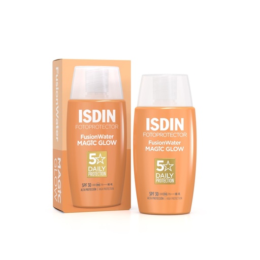 Fotoprotector Isdin Fusion Water Magic Glow 50+ 50Ml