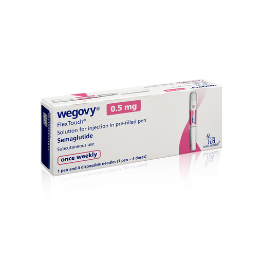 Wegovy 0.50mg solución inyectable pluma de 1.5ml