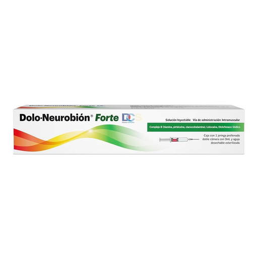 Dolo Neurobion Forte solucion inyectable jeringa 3mL
