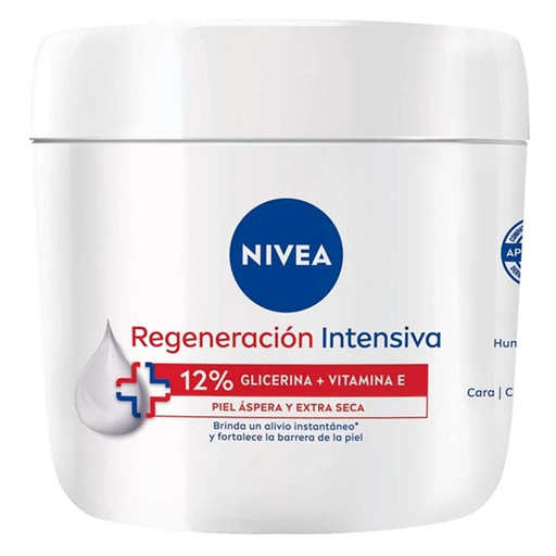 Nivea Crema regeneracion instantanea 72hrs humectacion 400mL