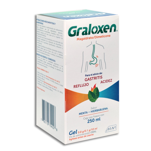 Graloxen gel frasco c/250 mL