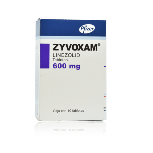 Linezolid 600 mg tabletas caja c/10