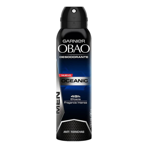 Obao Men desodorante oceanic 48 hrs en spray 150 mL / 97 g