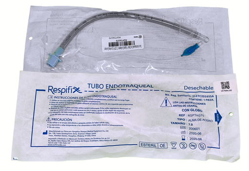 Tubo endotraqueal 7.0 con globo
