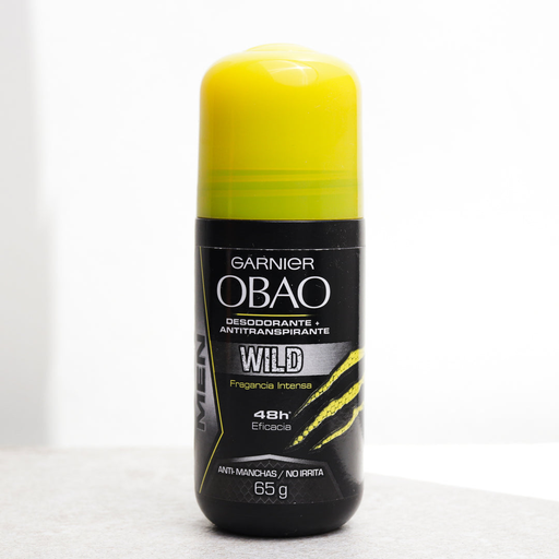 Obao Men desodorante +antitranspirante WILD Fragancia intensa 65 g